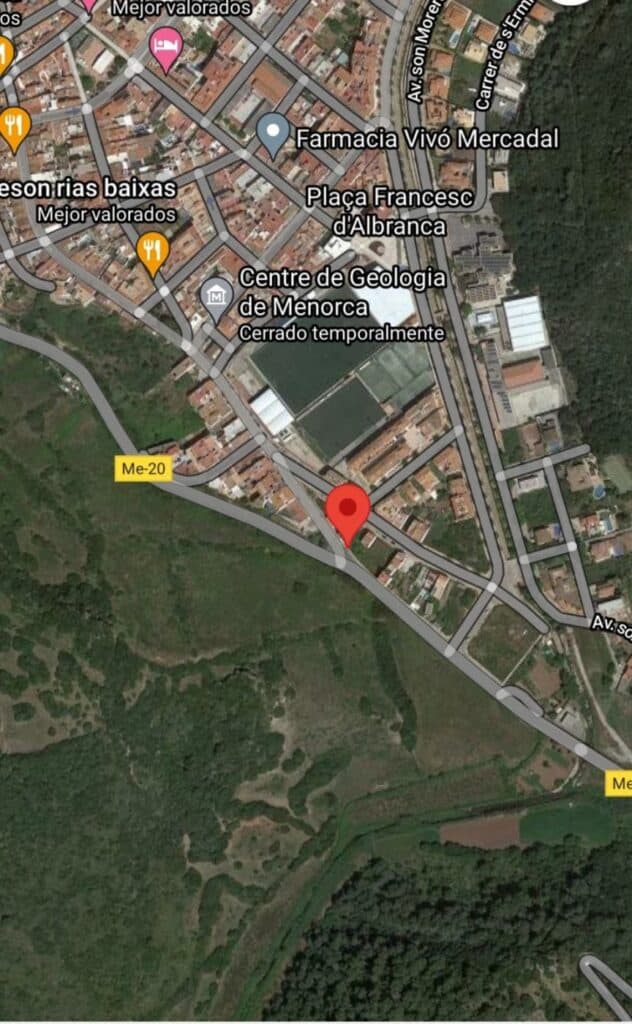 Plot for Sale in Ferreries