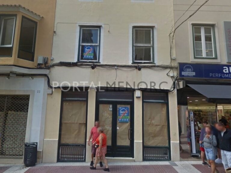 Commercial te koop in Mahon